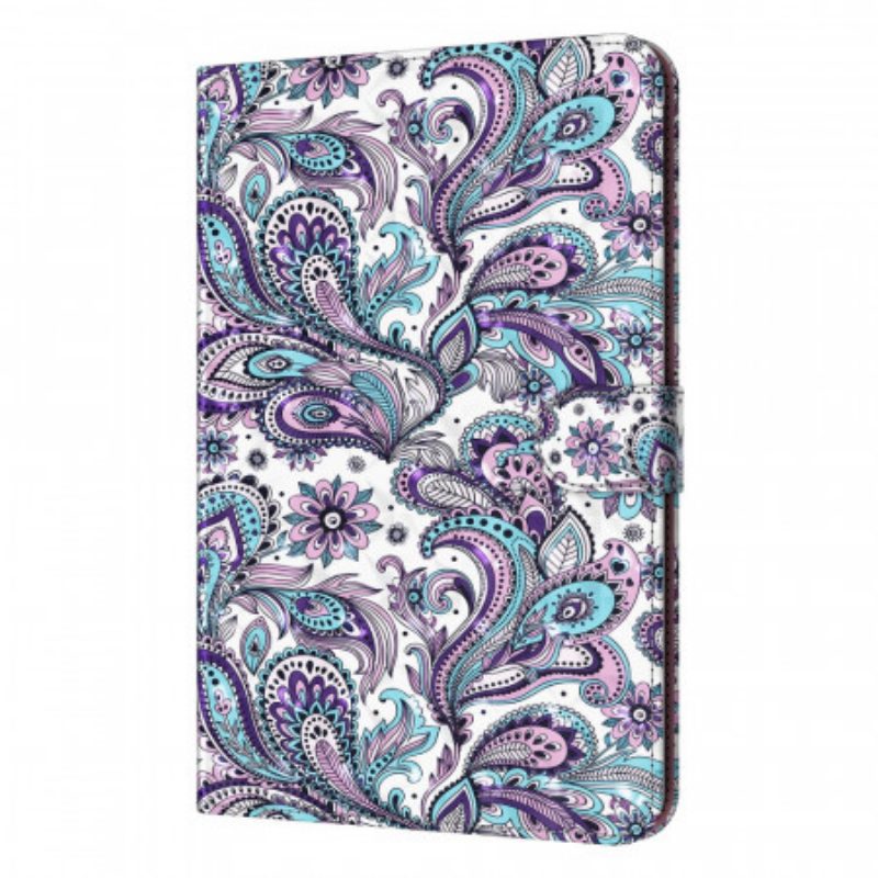 Custodia A Portafoglio Samsung Galaxy Tab A8 (2021) Paisley