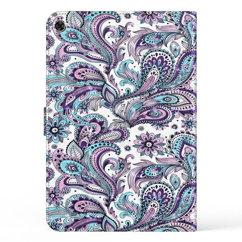 Custodia A Portafoglio Samsung Galaxy Tab A8 (2021) Paisley