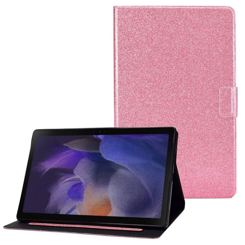 Custodia A Portafoglio Samsung Galaxy Tab A8 (2021) Scintillante Scintillante