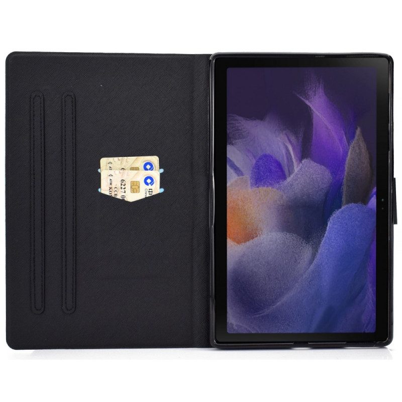 Custodia in pelle Samsung Galaxy Tab A8 (2021) Cuore Di Panda