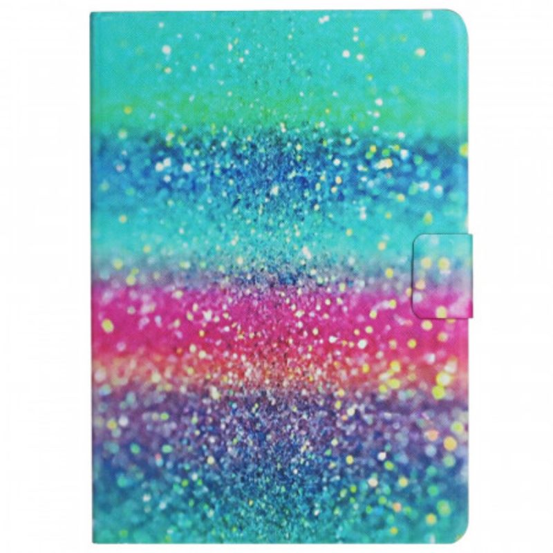 Custodia in pelle Samsung Galaxy Tab A8 (2021) Elemento Paillettes