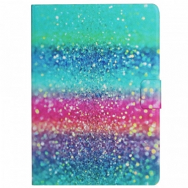 Custodia in pelle Samsung Galaxy Tab A8 (2021) Elemento Paillettes