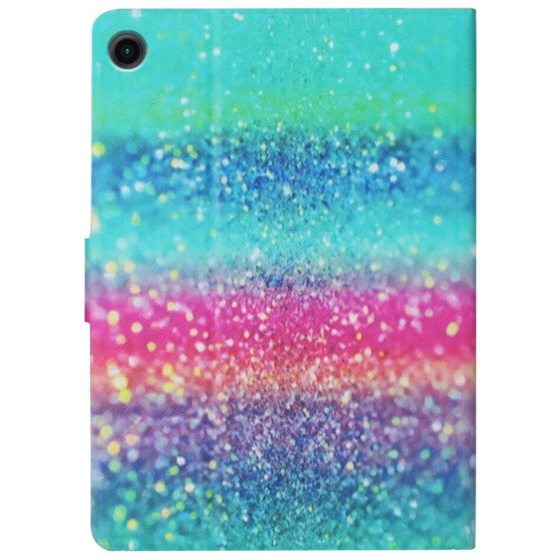 Custodia in pelle Samsung Galaxy Tab A8 (2021) Elemento Paillettes