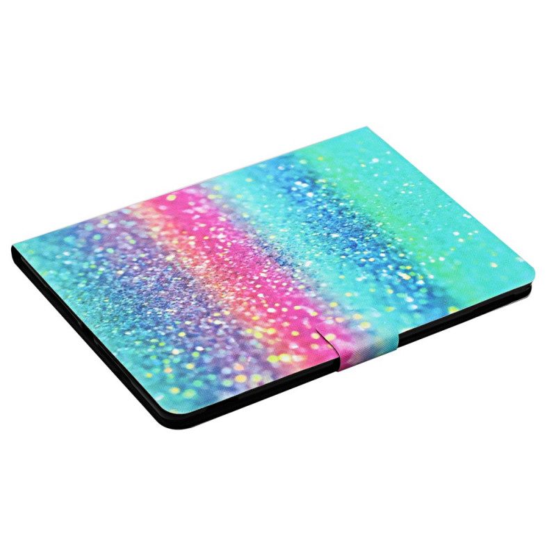 Custodia in pelle Samsung Galaxy Tab A8 (2021) Elemento Paillettes