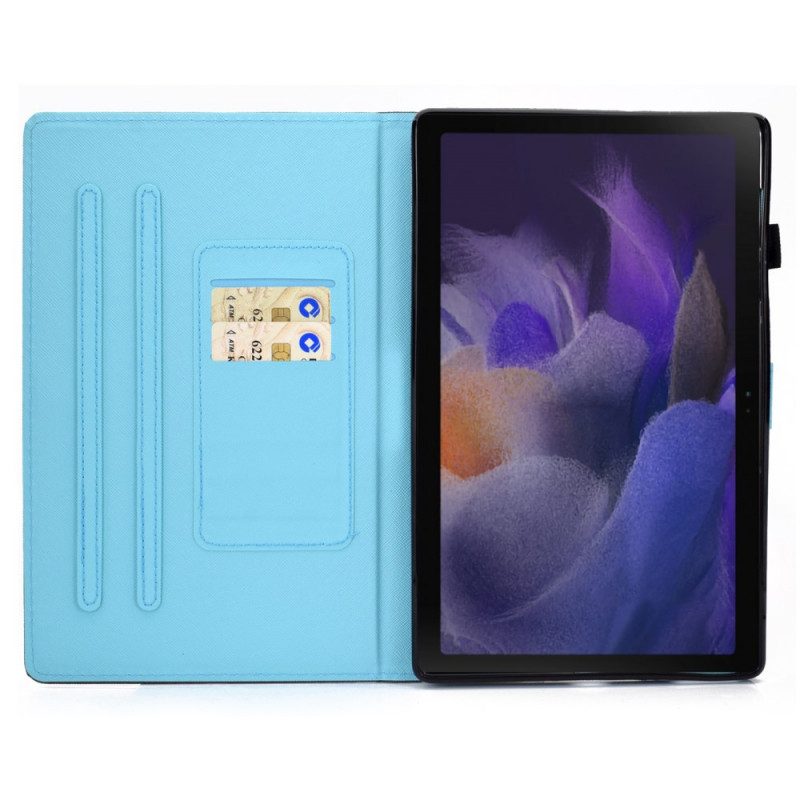 Custodia in pelle Samsung Galaxy Tab A8 (2021) Farfalle Uniche