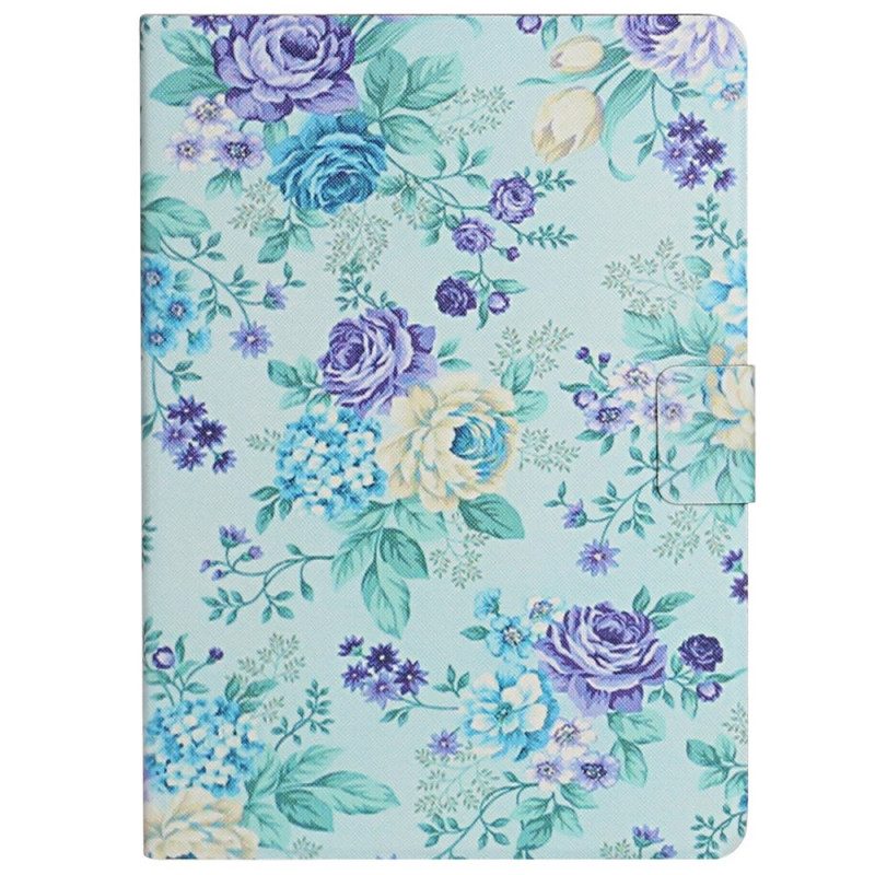 Custodia in pelle Samsung Galaxy Tab A8 (2021) Fiori Fiori Fiori