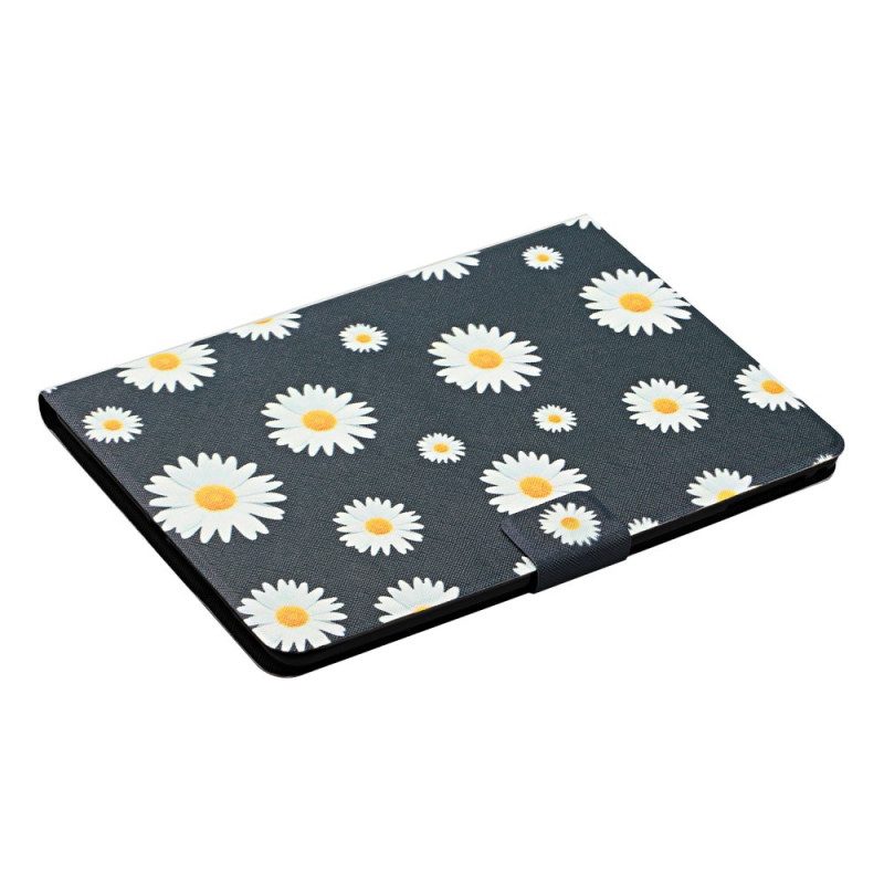 Custodia in pelle Samsung Galaxy Tab A8 (2021) Fiori Fiori Fiori