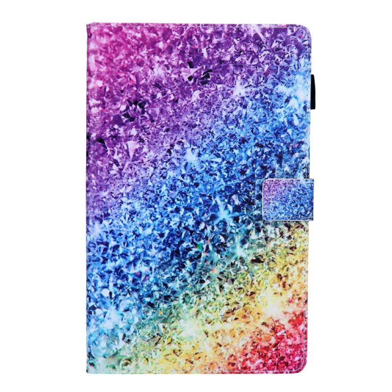 Custodia in pelle Samsung Galaxy Tab A8 (2021) Paillettes Lucide