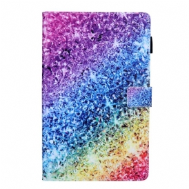 Custodia in pelle Samsung Galaxy Tab A8 (2021) Paillettes Lucide