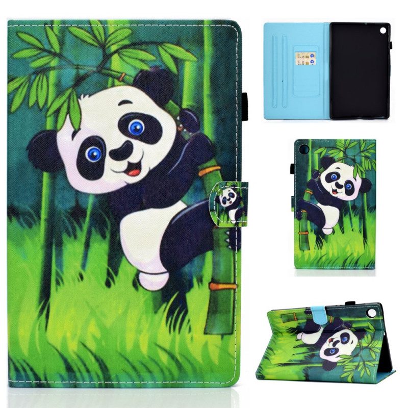 Custodia in pelle Samsung Galaxy Tab A8 (2021) Panda