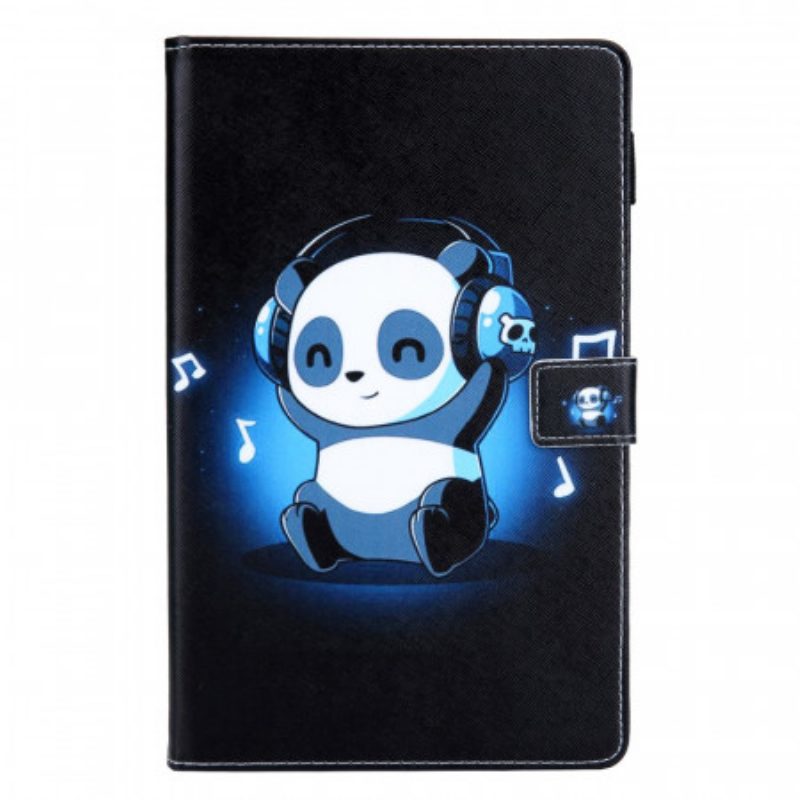 Custodia in pelle Samsung Galaxy Tab A8 (2021) Panda Funky