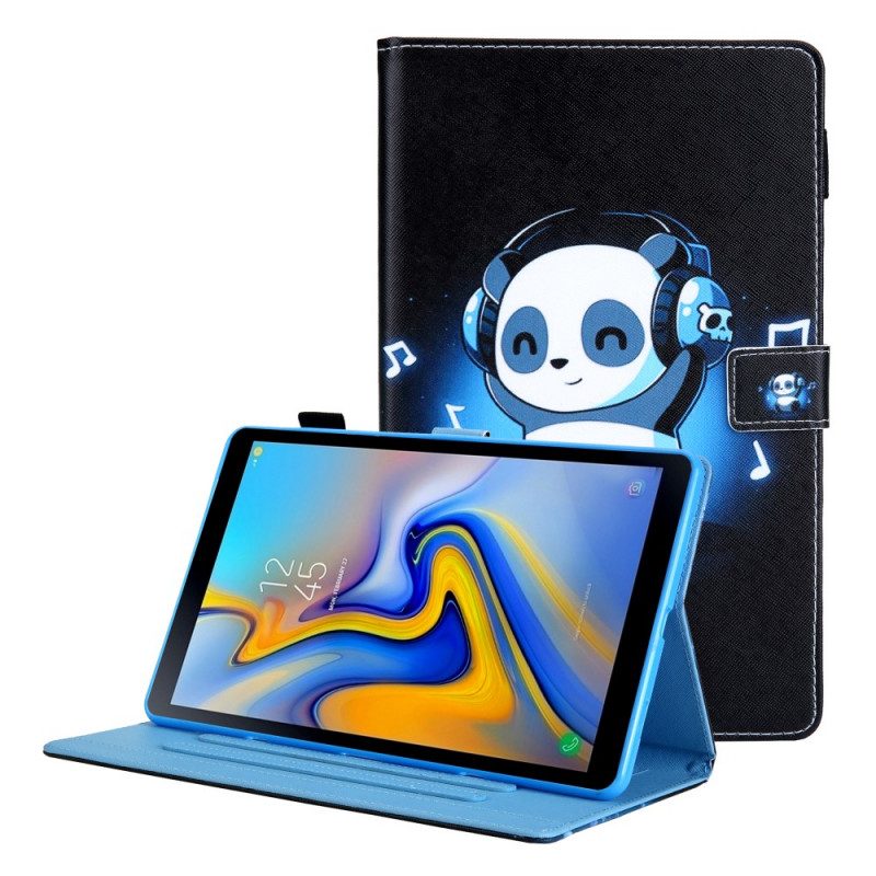 Custodia in pelle Samsung Galaxy Tab A8 (2021) Panda Funky