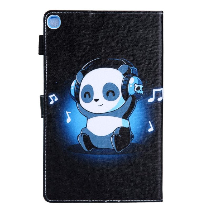 Custodia in pelle Samsung Galaxy Tab A8 (2021) Panda Funky