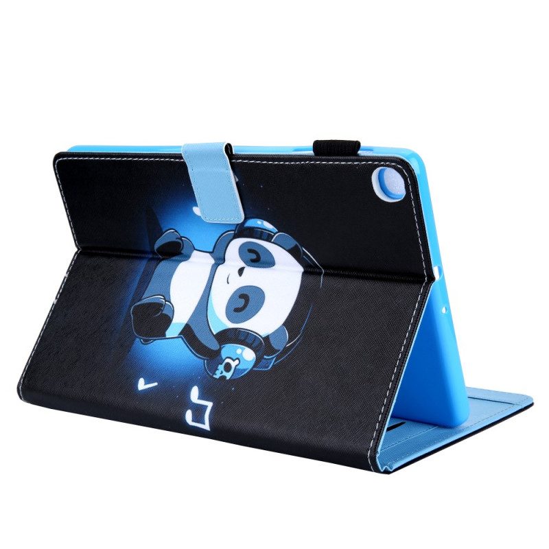 Custodia in pelle Samsung Galaxy Tab A8 (2021) Panda Funky