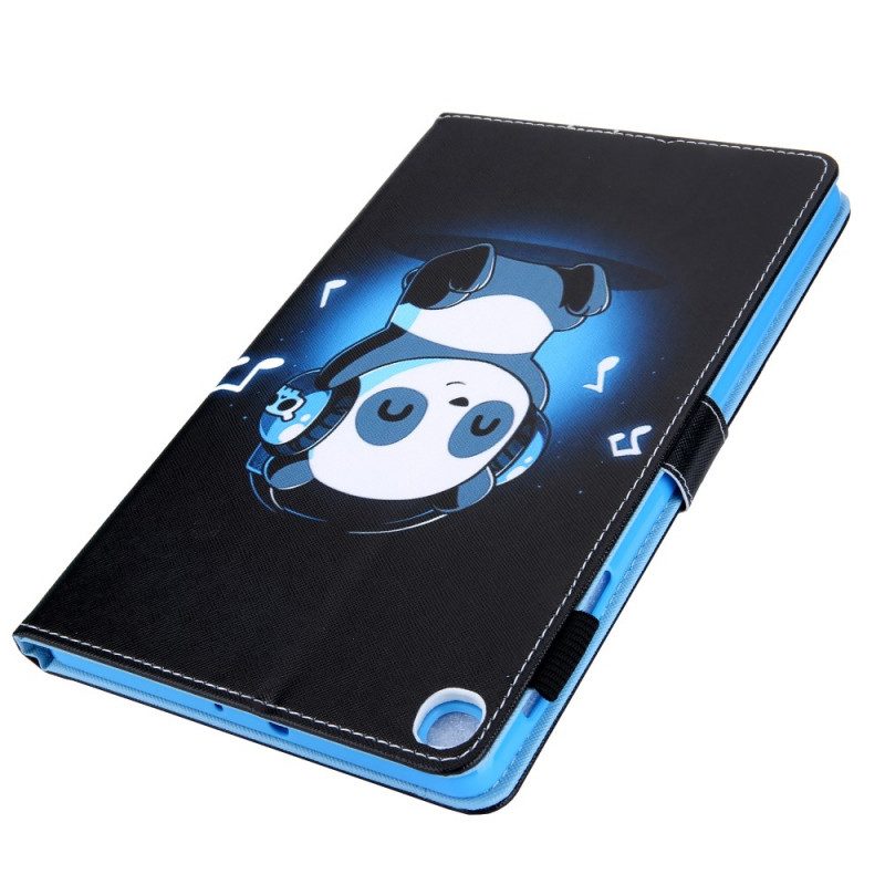 Custodia in pelle Samsung Galaxy Tab A8 (2021) Panda Funky