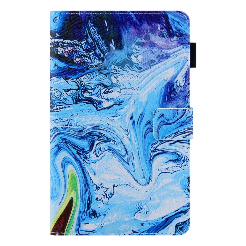 Custodia in pelle Samsung Galaxy Tab A8 (2021) Pittura