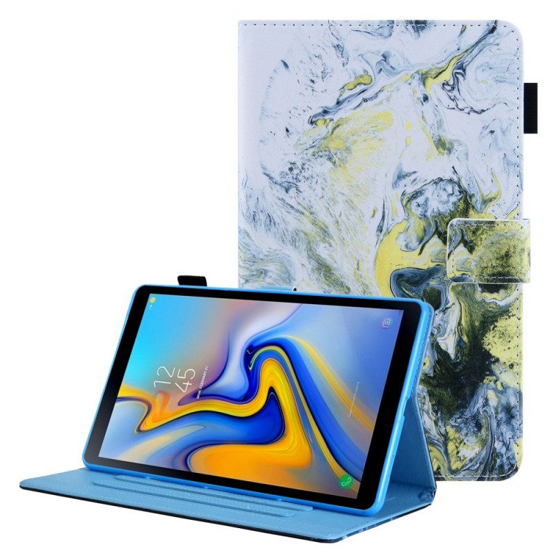 Custodia in pelle Samsung Galaxy Tab A8 (2021) Pittura