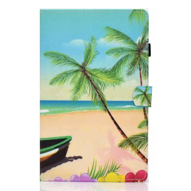 Custodia in pelle Samsung Galaxy Tab A8 (2021) Spiaggia