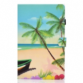 Custodia in pelle Samsung Galaxy Tab A8 (2021) Spiaggia