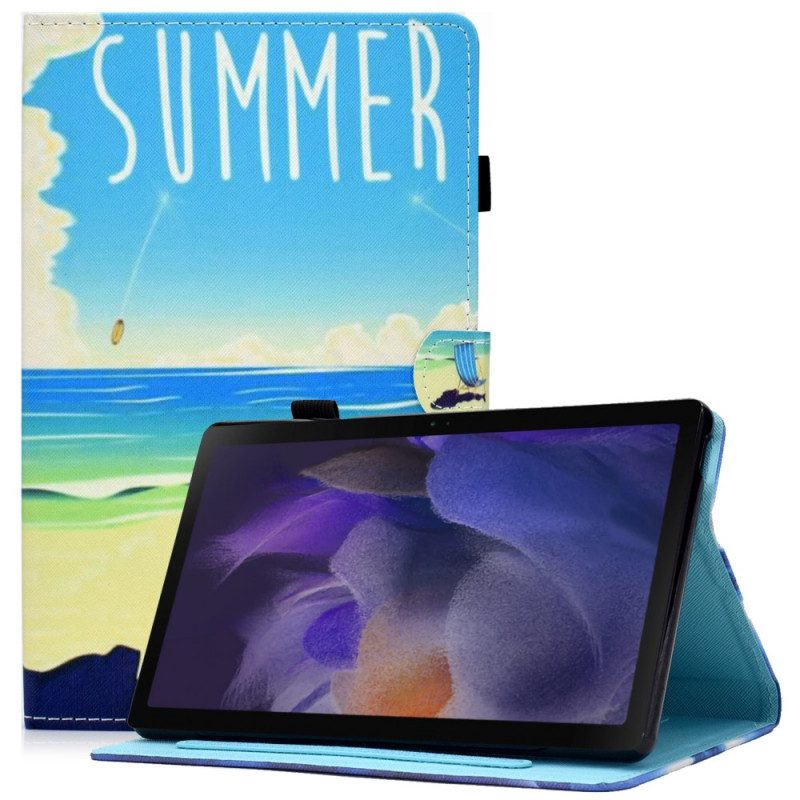 Custodia in pelle Samsung Galaxy Tab A8 (2021) Spiaggia