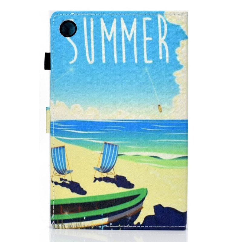 Custodia in pelle Samsung Galaxy Tab A8 (2021) Spiaggia