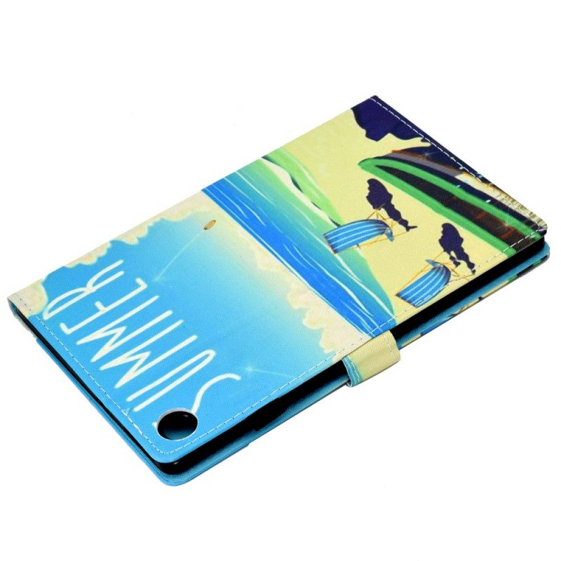 Custodia in pelle Samsung Galaxy Tab A8 (2021) Spiaggia