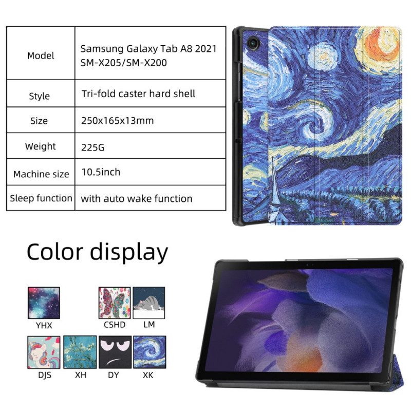 Custodia Samsung Galaxy Tab A8 (2021) Spazio Rinforzato