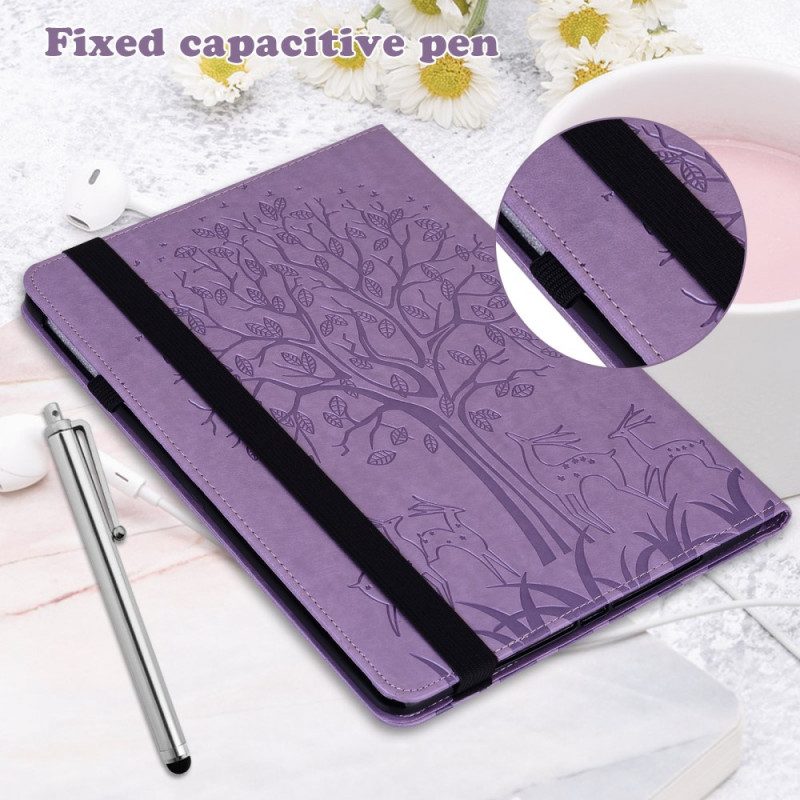 Folio Cover Samsung Galaxy Tab A8 (2021) Albero E Cervo