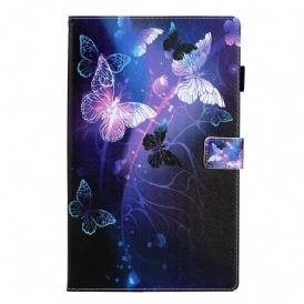 Folio Cover Samsung Galaxy Tab A8 (2021) Farfalle Magiche