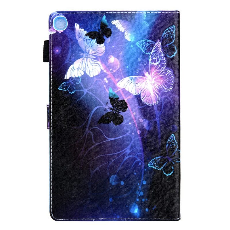 Folio Cover Samsung Galaxy Tab A8 (2021) Farfalle Magiche