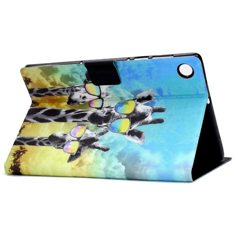 Folio Cover Samsung Galaxy Tab A8 (2021) Giraffe Funky