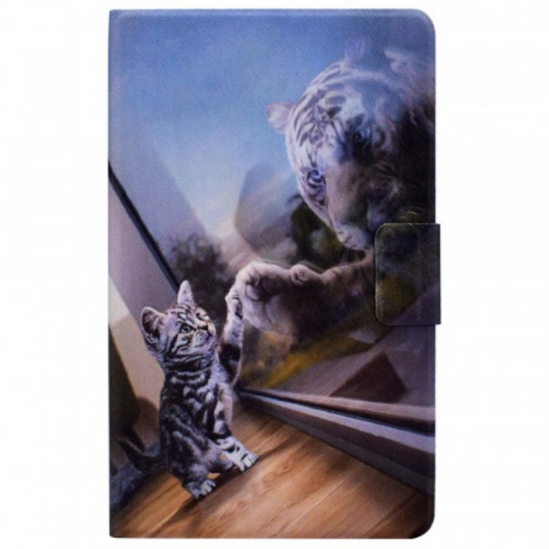 Folio Cover Samsung Galaxy Tab A8 (2021) Il Sogno Del Gattino