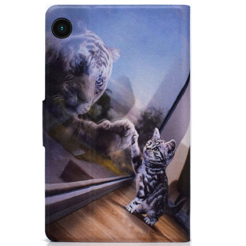 Folio Cover Samsung Galaxy Tab A8 (2021) Il Sogno Del Gattino