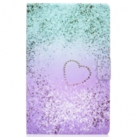 Folio Cover Samsung Galaxy Tab A8 (2021) Paillettes Lucide