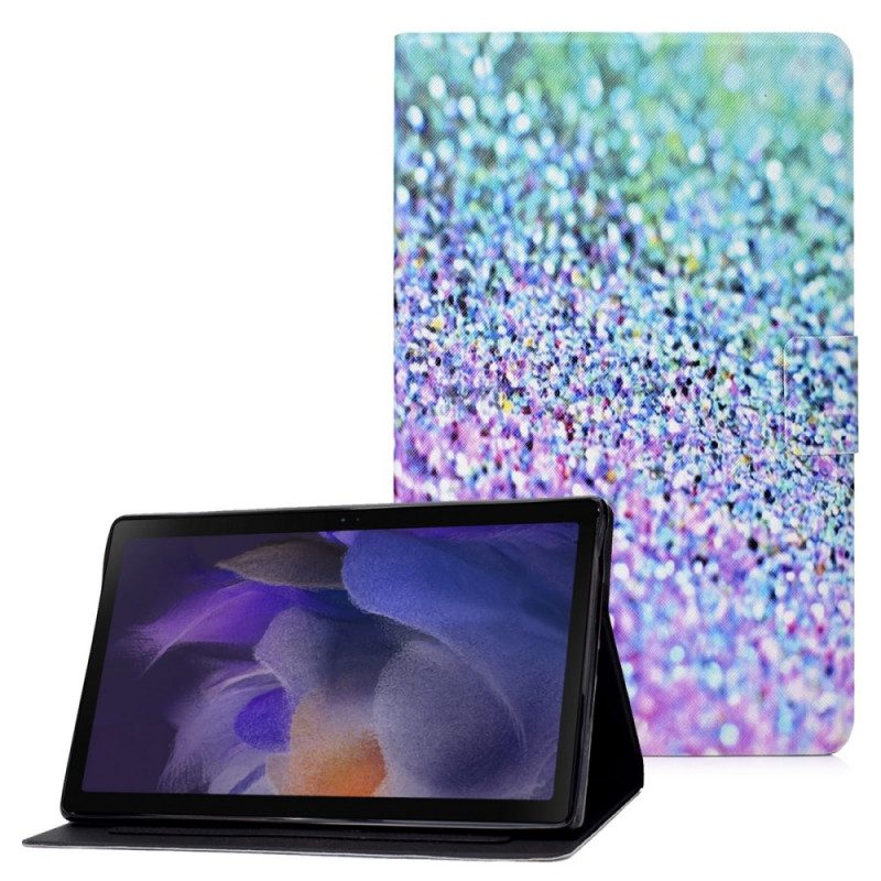 Folio Cover Samsung Galaxy Tab A8 (2021) Paillettes Lucide