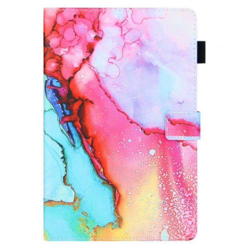 Folio Cover Samsung Galaxy Tab A8 (2021) Stile Marmo