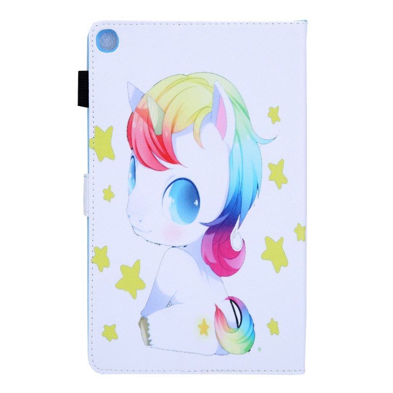 Folio Cover Samsung Galaxy Tab A8 (2021) Unicorno