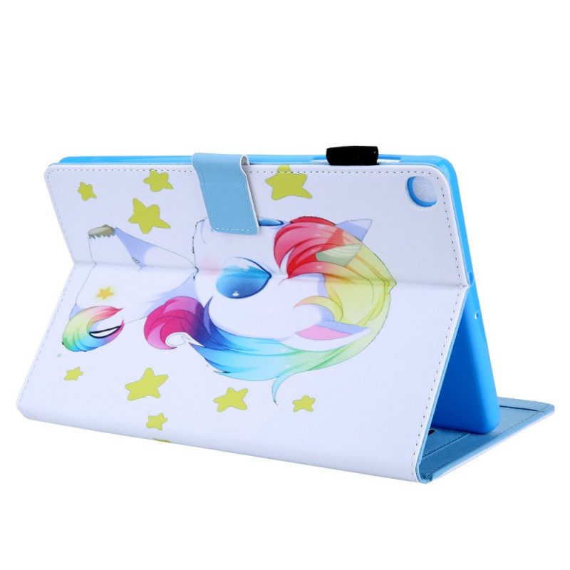 Folio Cover Samsung Galaxy Tab A8 (2021) Unicorno