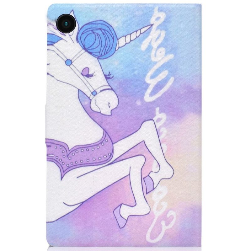 Folio Cover Samsung Galaxy Tab A8 (2021) Unicorno Di Fantasia