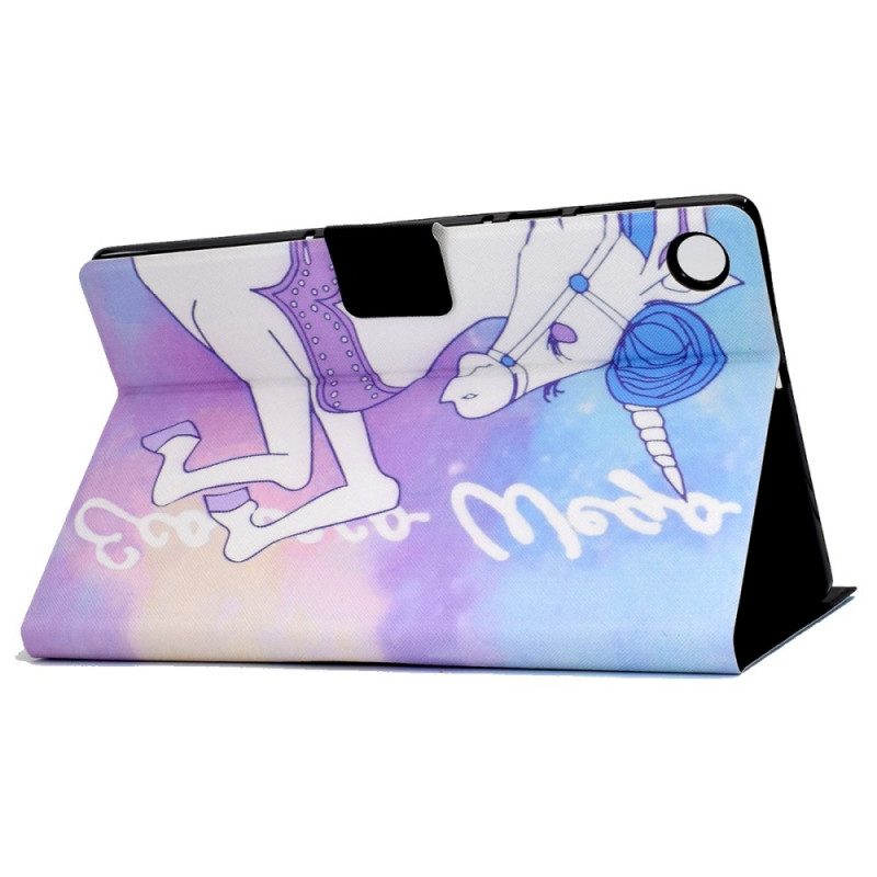 Folio Cover Samsung Galaxy Tab A8 (2021) Unicorno Di Fantasia