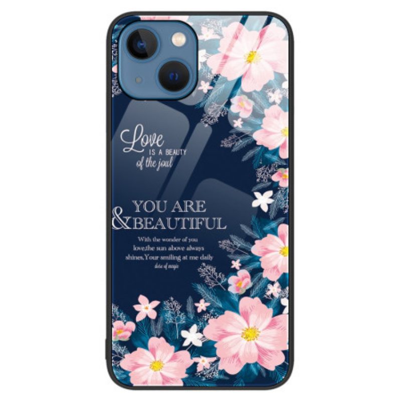 Cover iPhone 15 Plus Adoro I Fiori Rosa