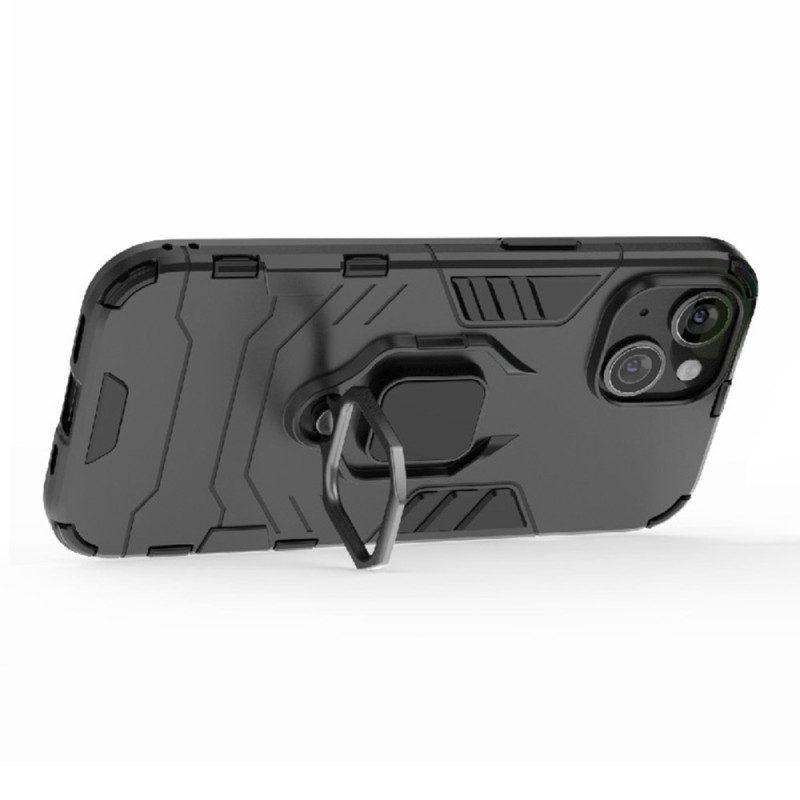 Cover iPhone 15 Plus Anello Resistente