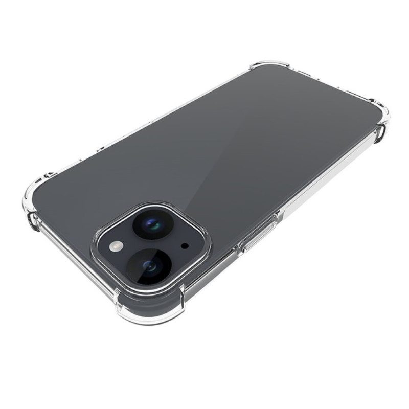 Cover iPhone 15 Plus Angoli Rinforzati Trasparenti