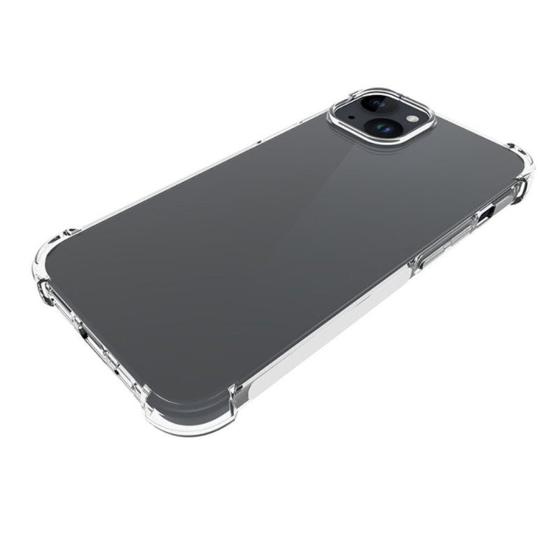 Cover iPhone 15 Plus Angoli Rinforzati Trasparenti