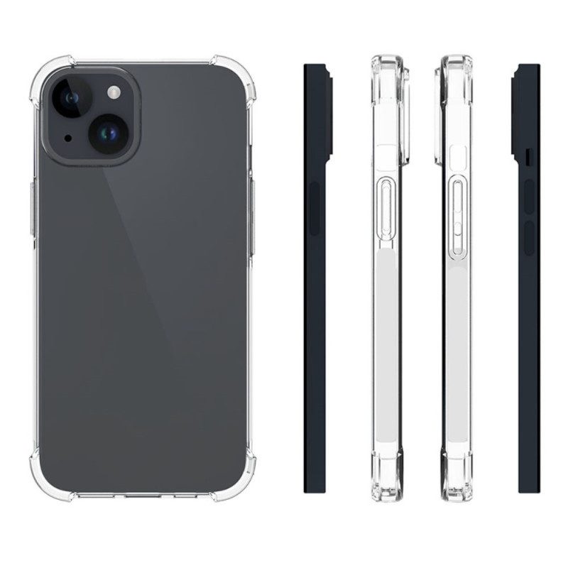 Cover iPhone 15 Plus Angoli Rinforzati Trasparenti