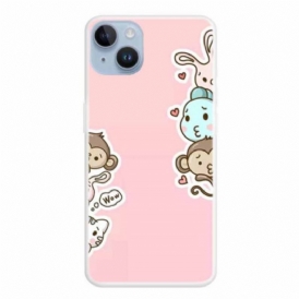 Cover iPhone 15 Plus Animali Wow