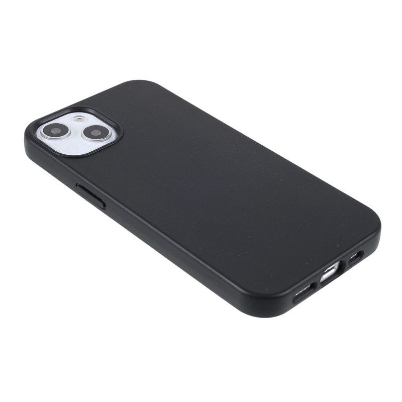 Cover iPhone 15 Plus Design Con Paglia Di Grano