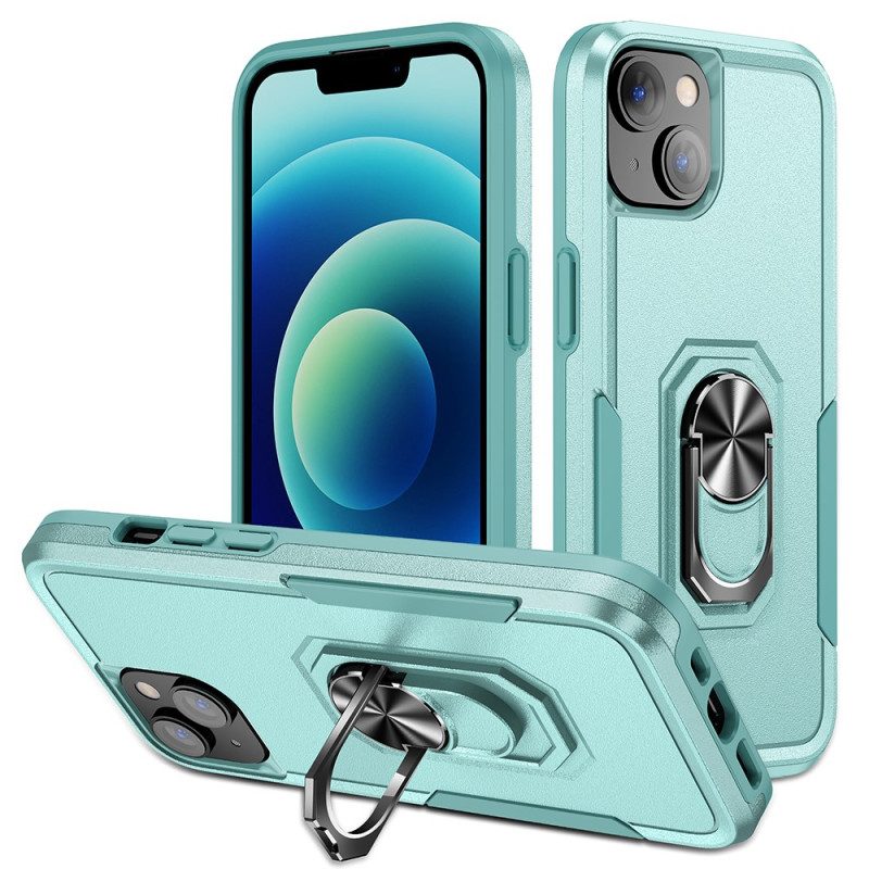 Cover iPhone 15 Plus Elegante Porta Anelli