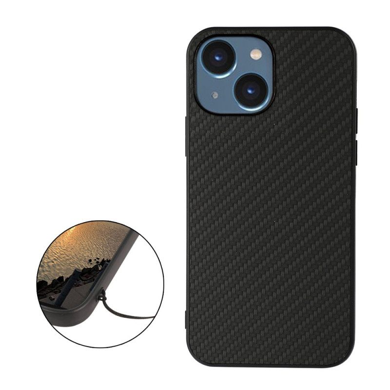 Cover iPhone 15 Plus Fibra Di Carbonio