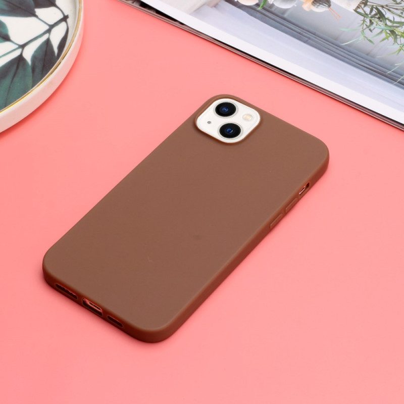 Cover iPhone 15 Plus Finezza In Silicone